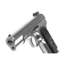 WE TT-33 Tokarev (Silver) GBB, Pistols are generally used as a sidearm, or back up for your primary, however that doesn't mean that's all they can be used for